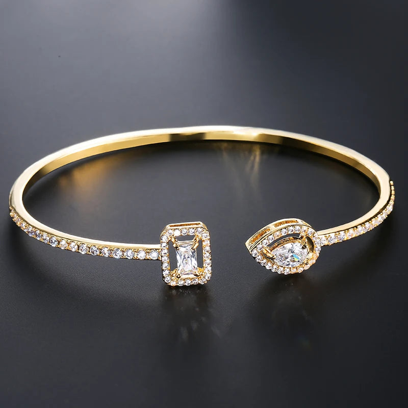 Rhéa - Bracelet à manchettes