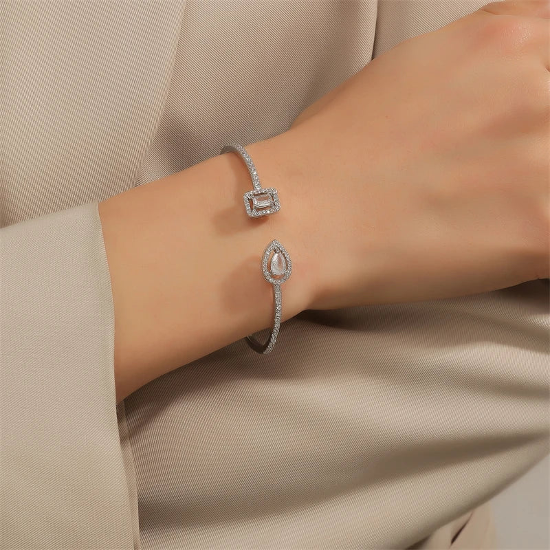 Rhéa - Bracelet à manchettes