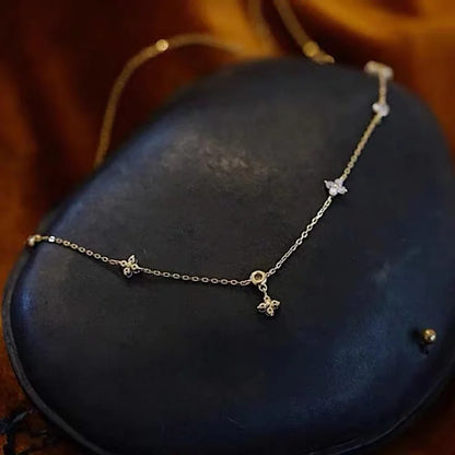 Aphrodite: Collier en chaîne étoilé