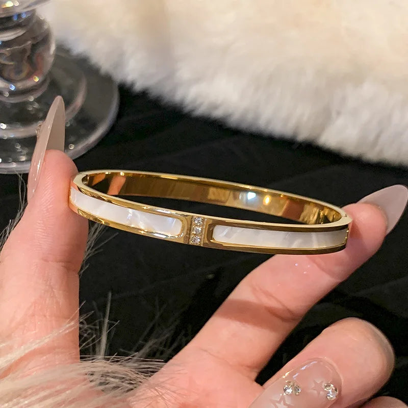 Hestia: Bracelet en Or plaqué