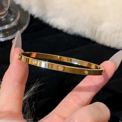 Hestia: Bracelet en Or plaqué