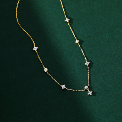 Aphrodite: Collier en chaîne étoilé