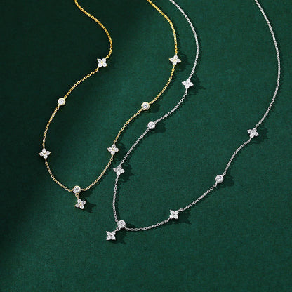 Aphrodite: Collier en chaîne étoilé