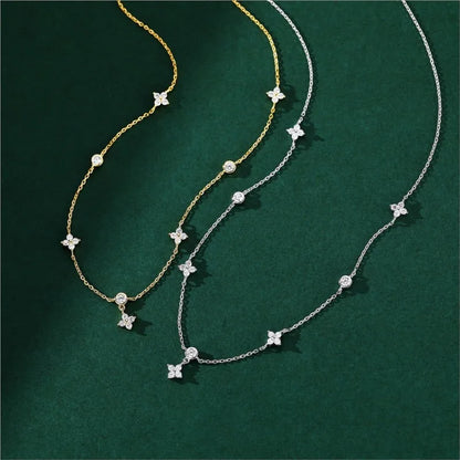 Aphrodite: Collier en chaîne étoilé